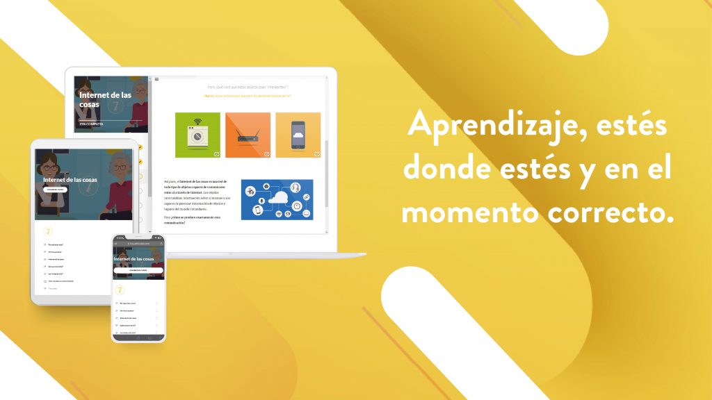 Aprendizaje, estés donde estés y en el momento correcto